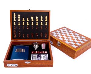 KIT CANTIL XADREZ + POKER
