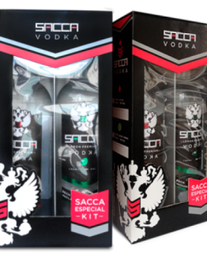 KIT VODKA SACCA 750ML